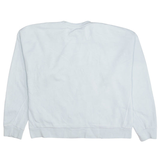 Adidas Women’s White Pullover Crew Neck Sweatshirt Size L