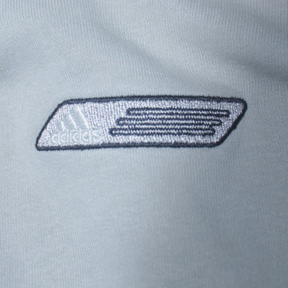 Adidas Men’s Grey Small Crew Neck Pullover Sweatshirt