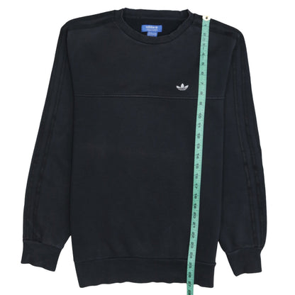 Adidas Men's Black XS Crew Neck Pullover Sweatshirt