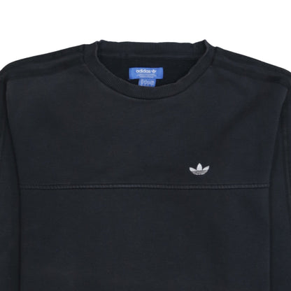 Adidas Men's Black XS Crew Neck Pullover Sweatshirt