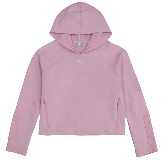 Puma Women Pink XL Hoodie Pullover Keeps You Dry Sportswear