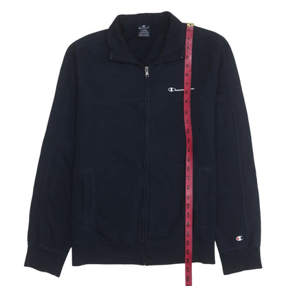 Champion Men's Blue Full Zip Sweatshirt Jacket Size L