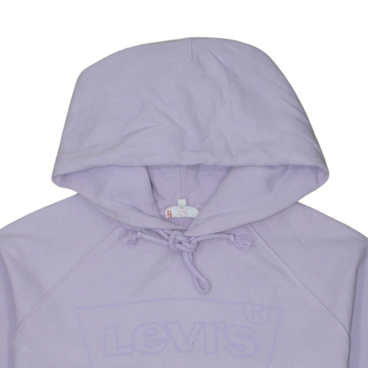 Levi's Women Lilac Pullover Hoodie Cotton Blend Size M
