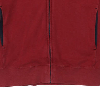 Champion Men's Red Full Zip Sweatshirt Size M Athletic Classic