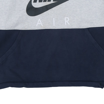 Nike Men's Blue Air 1/2 Zip Sweatshirt 2XL Regular Fit