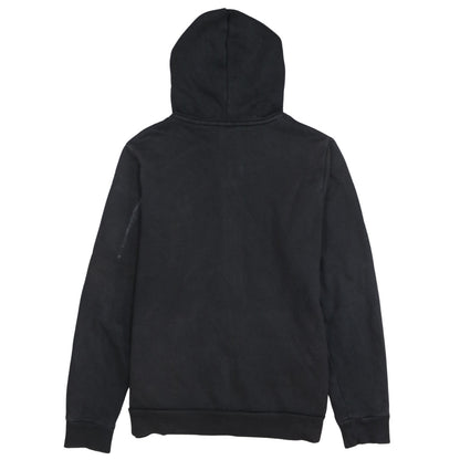 PUMA Womens Black Large Full Zip Hoodie Sweatshirt with Logo