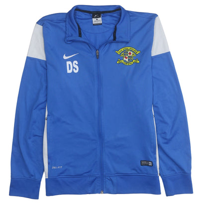 Nike Men's Blue Dri-FIT Full Zip Track Sweatshirt Size L