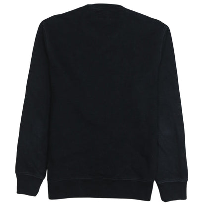 Levi's Men's Black Crew Neck Logo Pullover Sweatshirt Size S