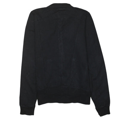 Puma Women's Black Full Zip Sweatshirt Size 16 Logo Athletic Top