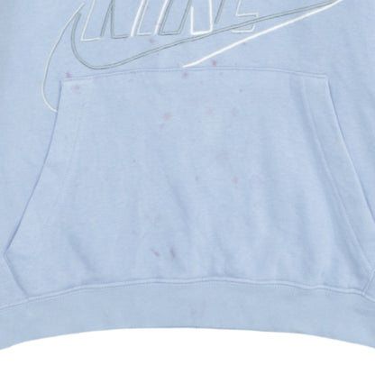 Nike Boys Blue XL Pullover Hoodie Sweatshirt with Logo Print