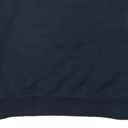 Dickies Men's Blue Crew Neck Pullover Sweatshirt L Regular Fit