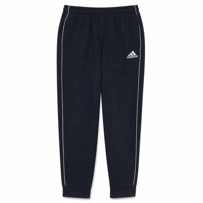 adidas Men's Black L Track Pants Tapered Fit Fleece Joggers