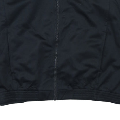 Fila Women's Black XL Full Zip Sweatshirt with Gold Logo Trim