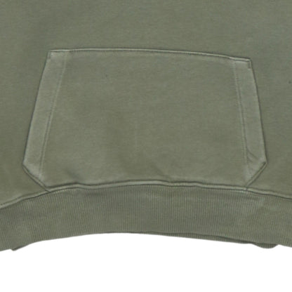 Nike Girls Green Pullover Hoodie L 146cm Fleece Logo Sportswear