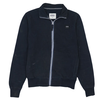 Diesel Men’s Blue Full Zip Sweatshirt Jacket M