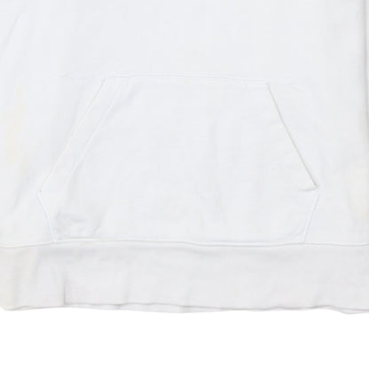 Levi's Women's White Small Logo Pullover Hoodie