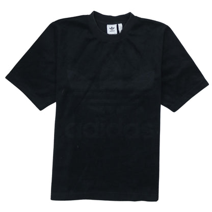 Adidas Men's Black Cotton Short Sleeve Sports T-Shirt M