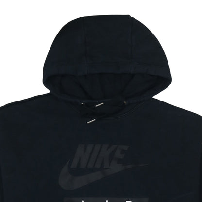 Nike Men's Black Pullover Hoodie Small Sportswear Logo Sweatshirt