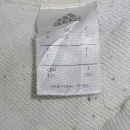 Adidas Men’s Beige Ajax Amsterdam Crew Neck Sweatshirt Size L