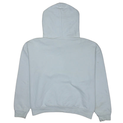 Levi's Womens White Large Pullover Hoodie with Logo Print