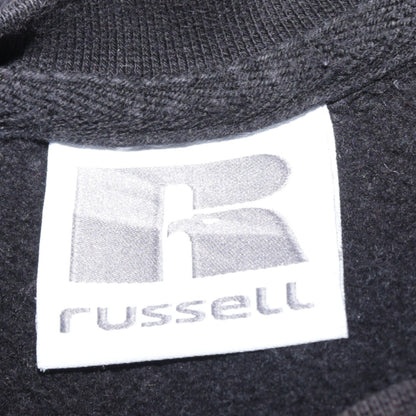Russell Women's Black Romanoff 1984 Cotton Blend Pullover Sweatshirt M