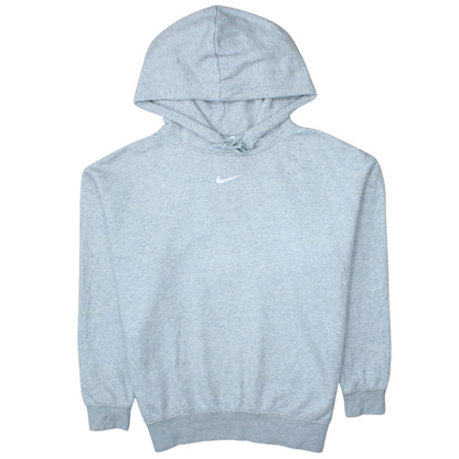 Nike Women's Grey Pullover Hoodie Small Cotton Blend