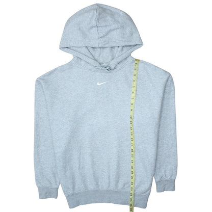 Nike Women's Grey Pullover Hoodie Small Cotton Blend