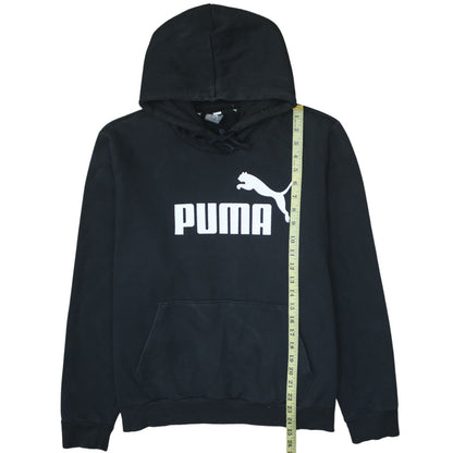 Puma Womens Black XXL Pullover Hoodie Sweatshirt with Logo