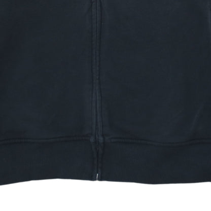 Puma Women Black XL Full Zip Sweatshirt with Red Logo