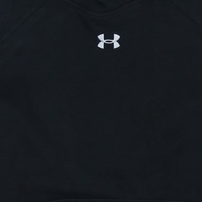 Under Armour Men’s Black Pullover Hoodie Small Logo Sportswear