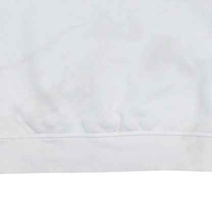 Fila Men's White Logo Crew Neck Sweatshirt Size S