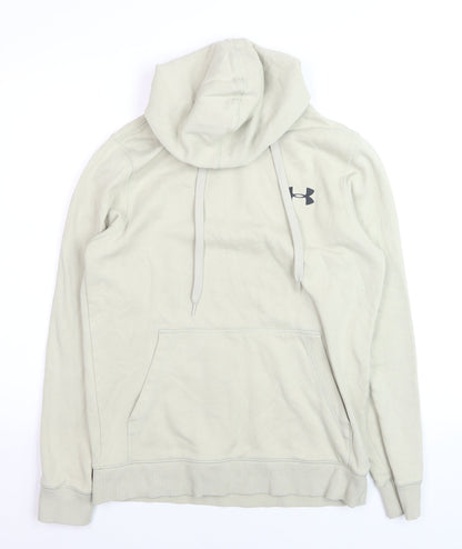 Under Armour Men's Beige ColdGear Pullover Hoodie Size S