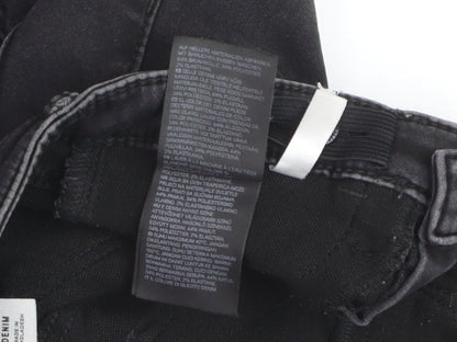 H&M Girls Black Super Soft Skinny Jeans 7-8 Years