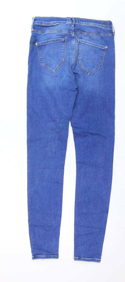 River Island Women’s Blue Molly Skinny Jeans Size 10