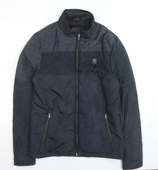 Mens UK Size M Diesel Black Puffer Jacket