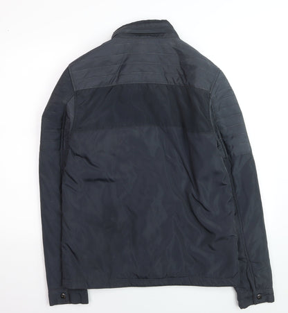 Mens UK Size M Diesel Black Puffer Jacket
