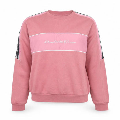 Kings Will Dream Womens Pink Pullover Sweatshirt Size 10 Cotton Blend