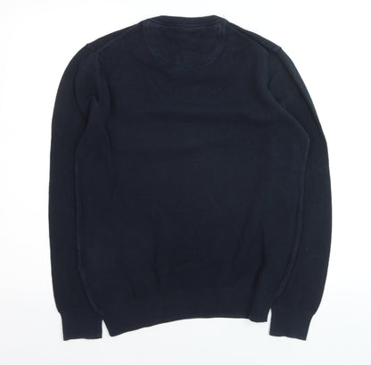 Mens UK Size M GANT Blue Pullover Jumper