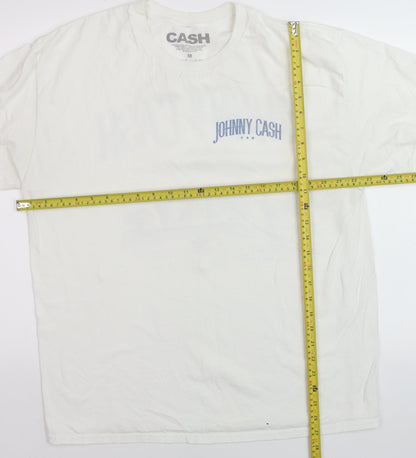 Mens UK Size M CASH White  T-Shirt