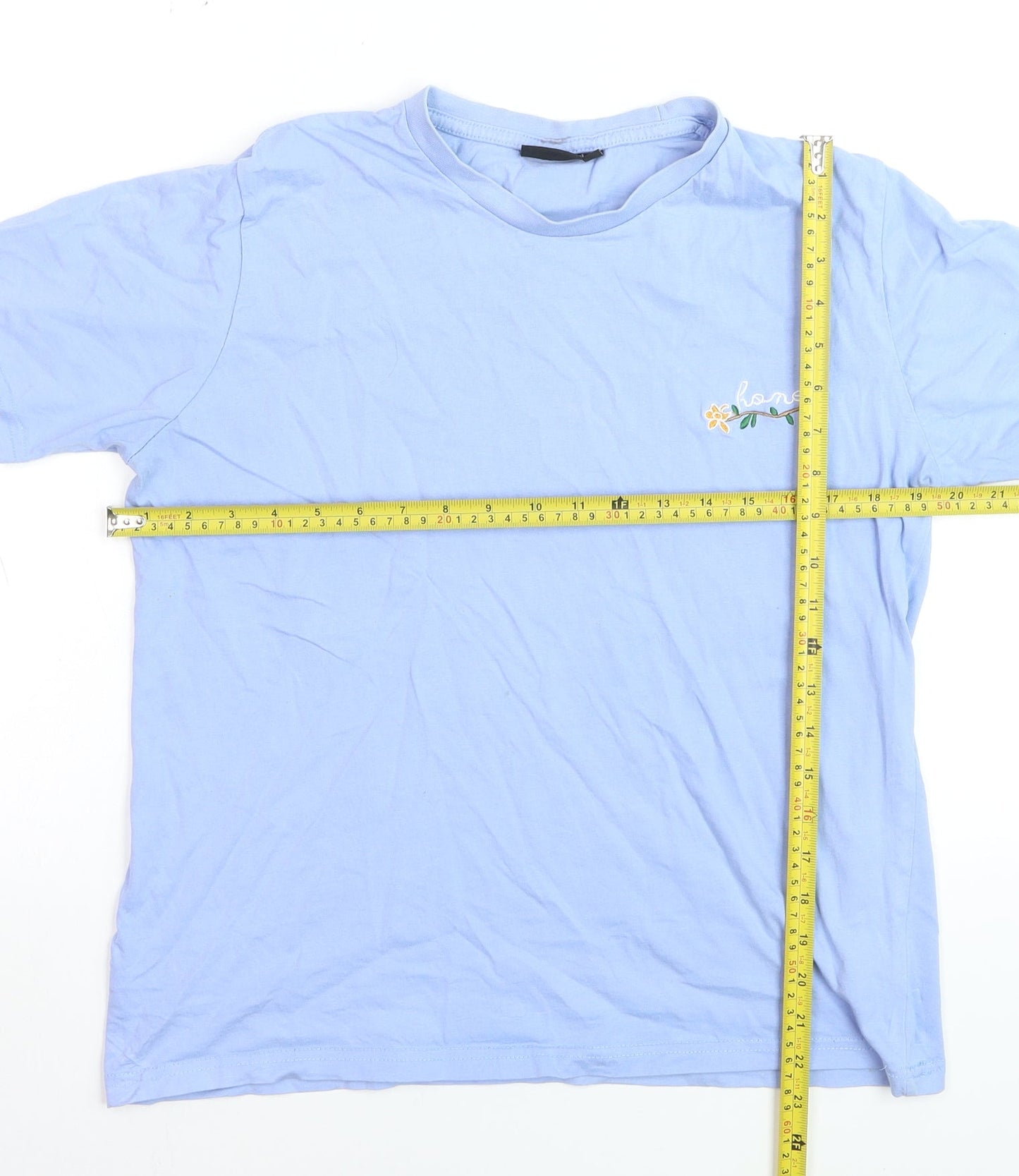 Mens UK Size M BORN Blue  T-Shirt