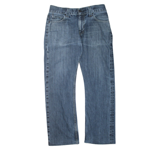 Levi's Men's Blue Straight Leg Denim Jeans 33x32 Regular Fit