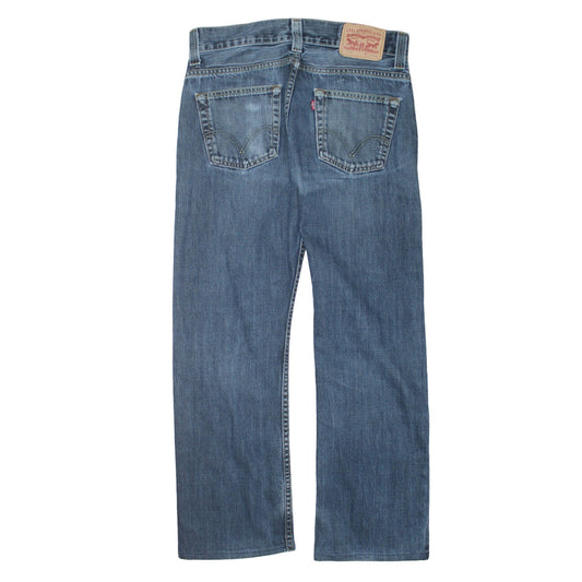 Levi's Men's Blue Straight Leg Denim Jeans 33x32 Regular Fit