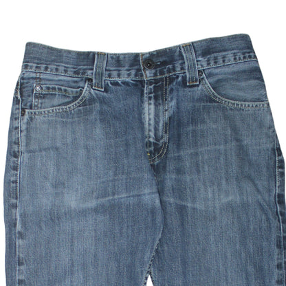 Levi's Men's Blue Straight Leg Denim Jeans 33x32 Regular Fit