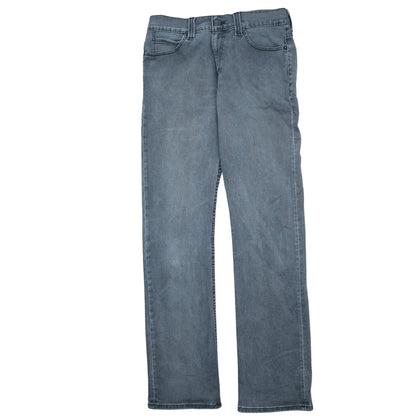 Levi's 506 Standard Men's Grey Straight Jeans 33x36 Regular Fit Denim
