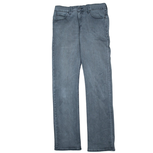 Levi's 506 Standard Men's Grey Straight Jeans 33x36 Regular Fit Denim