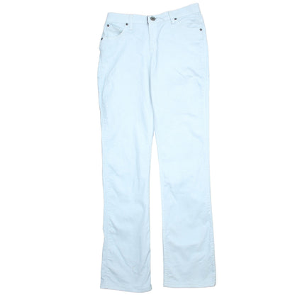 Wrangler Q-Baby Women's Blue Bootcut Denim Jeans Size 10 34in Leg