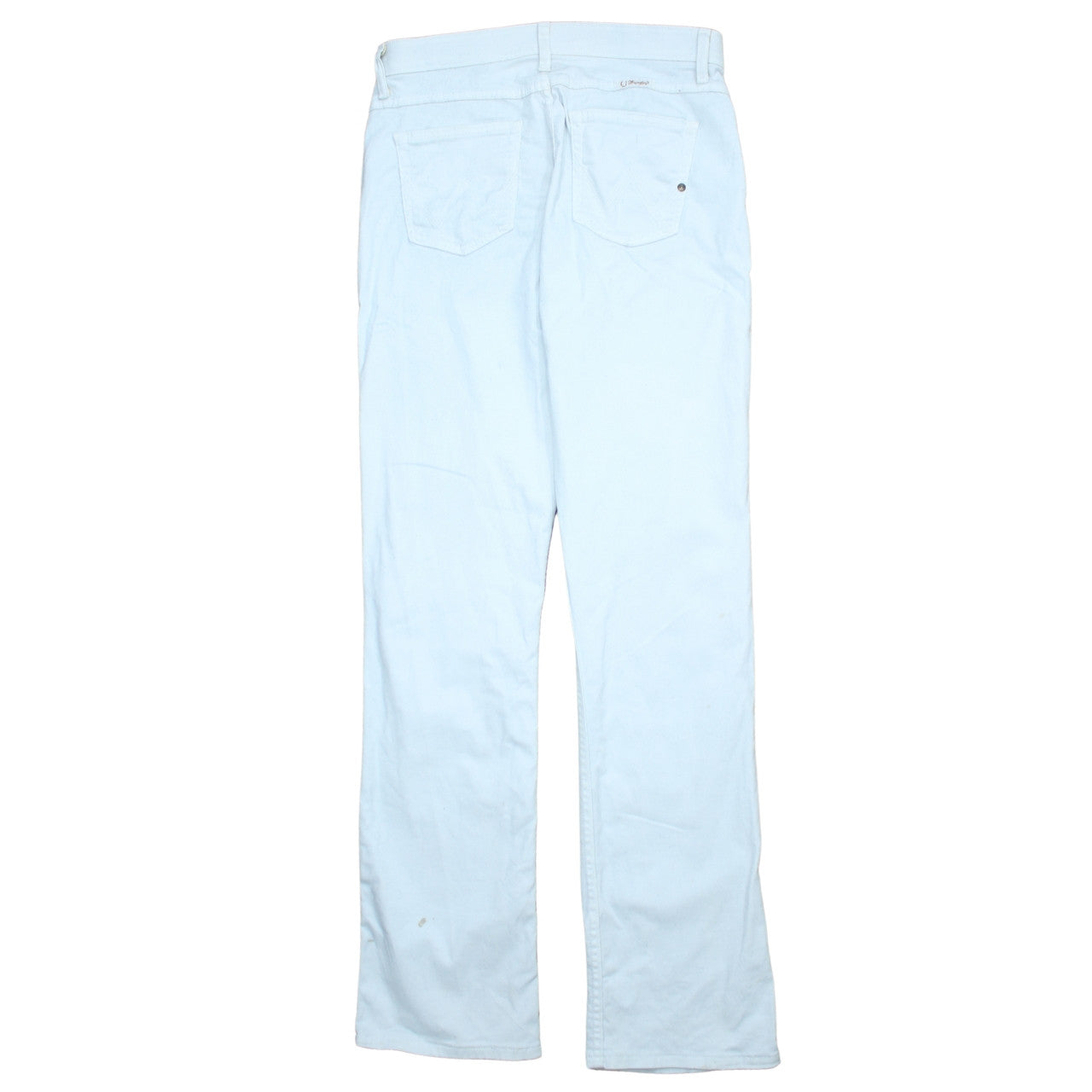 Wrangler Q-Baby Women's Blue Bootcut Denim Jeans Size 10 34in Leg