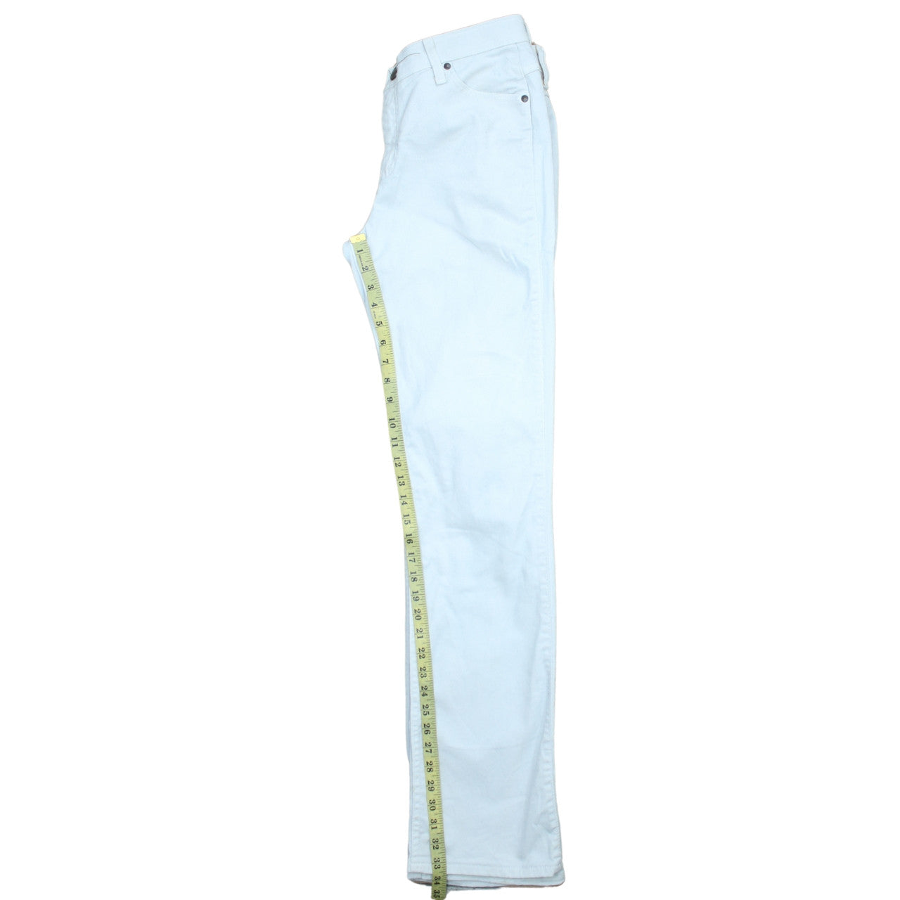 Wrangler Q-Baby Women's Blue Bootcut Denim Jeans Size 10 34in Leg
