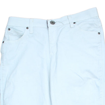Wrangler Q-Baby Women's Blue Bootcut Denim Jeans Size 10 34in Leg