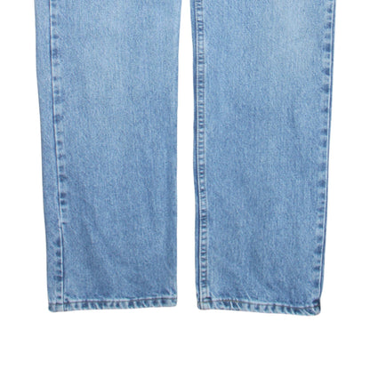 Wrangler Men's Blue Straight Leg Denim Jeans 31x32 Regular Fit